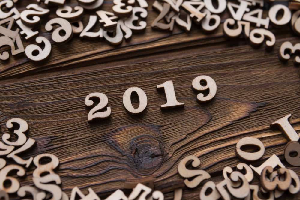 The,Concept,Of,The,Year,2019,Is,A,Number,Surrounded